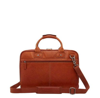 Castelijn & Beerens Firenze Business Laptopbag 15.6" licht bruin