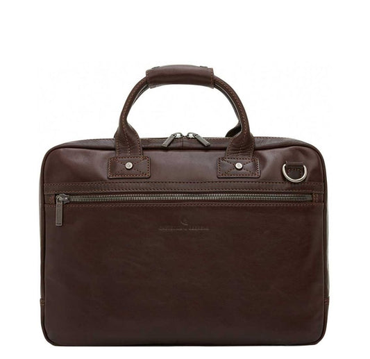 Castelijn & Beerens Firenze Business Laptopbag 15.6" mocca
