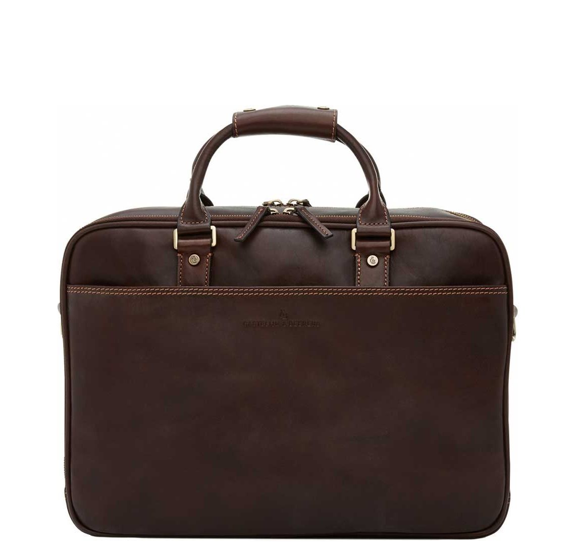 Castelijn & Beerens Verona Business Laptoptas 15.6" mocca