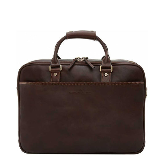 Castelijn & Beerens Verona Business Laptoptas 15.6" mocca