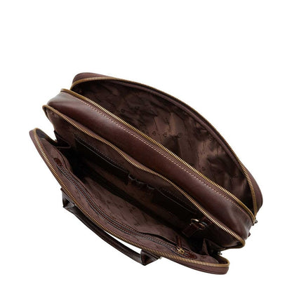 Castelijn & Beerens Verona Business Laptoptas 15.6" mocca