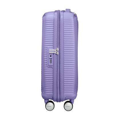 American Tourister Soundbox Spinner 55 Expandable lavender