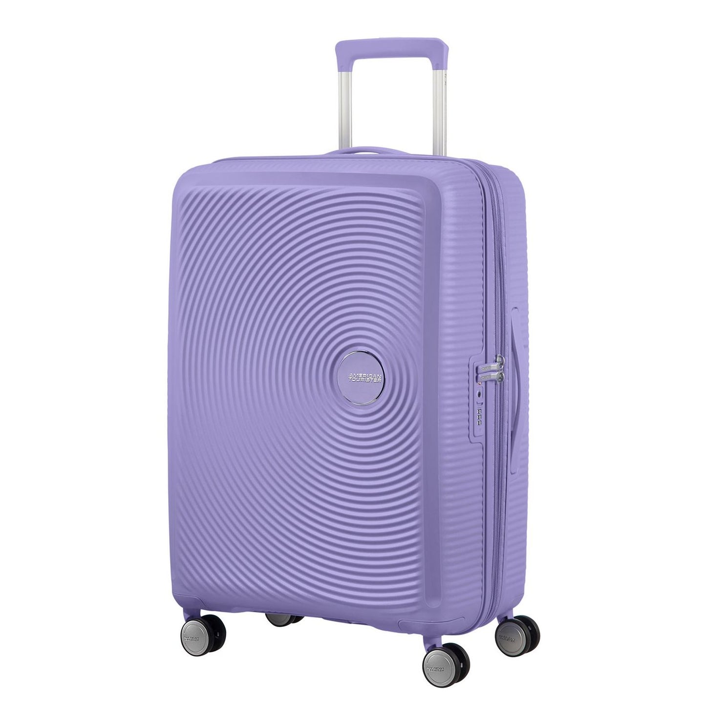 American Tourister Soundbox Spinner 77 Expandable lavender