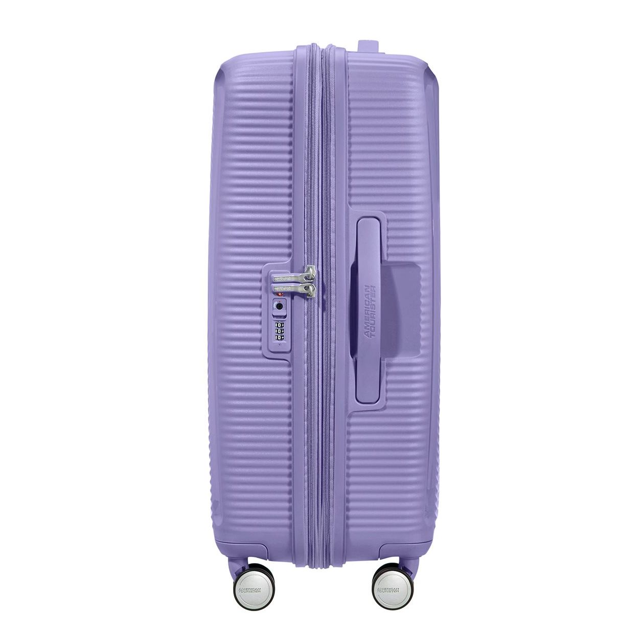 American Tourister Soundbox Spinner 77 Expandable lavender