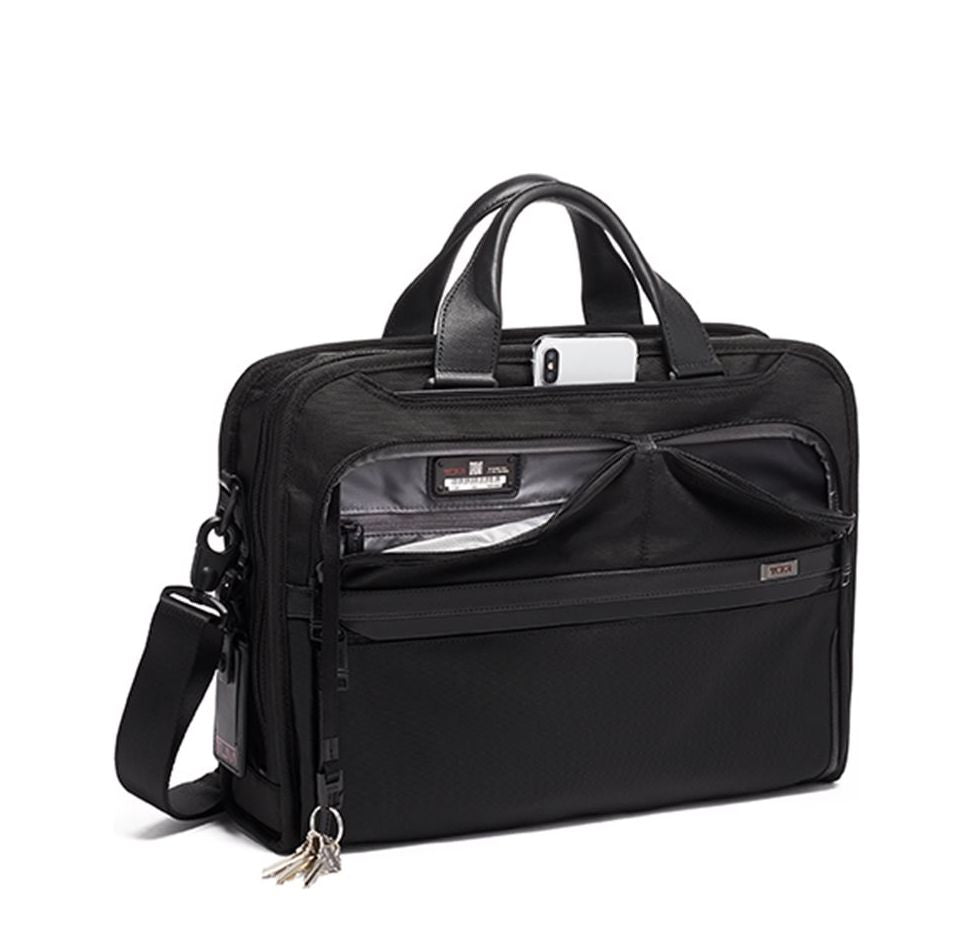 TUMI Alpha Organizer Portfolio Brief black