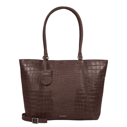 Burkely Cool Colbie Wide Tote 15.6" brown