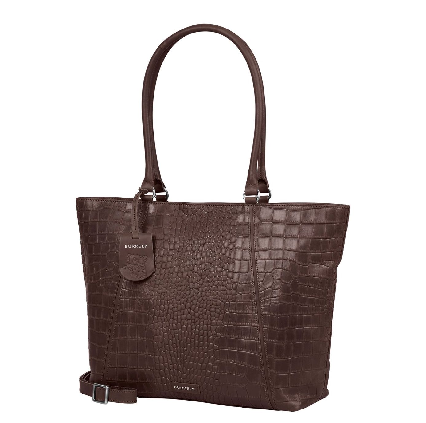 Burkely Cool Colbie Wide Tote 15.6" brown