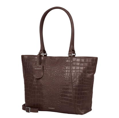 Burkely Cool Colbie Wide Tote 15.6" brown