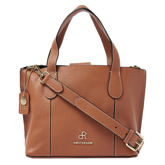 dR Amsterdam Mint Hand/Shoulderbag mocha