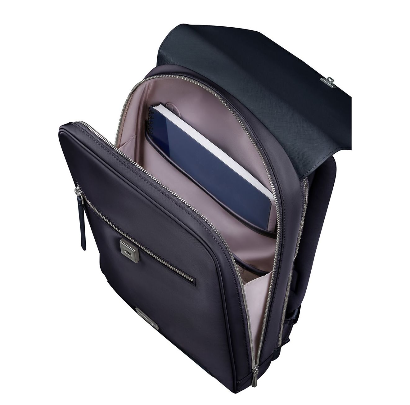 Samsonite Zalia 3.0 Backpack W/Flap 14.1" dark navy