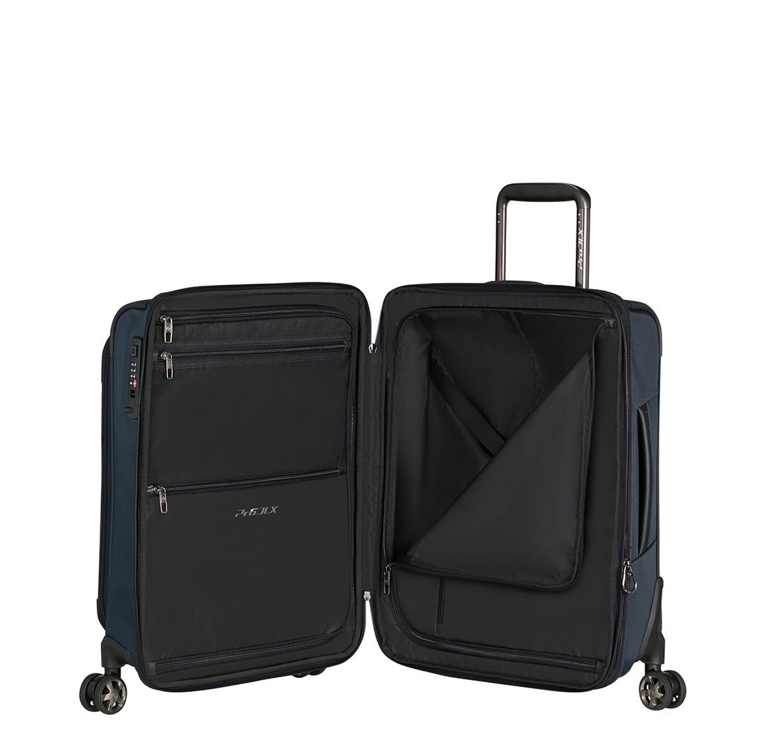 Samsonite Pro-DLX 6 Spinner 55 EXP blue