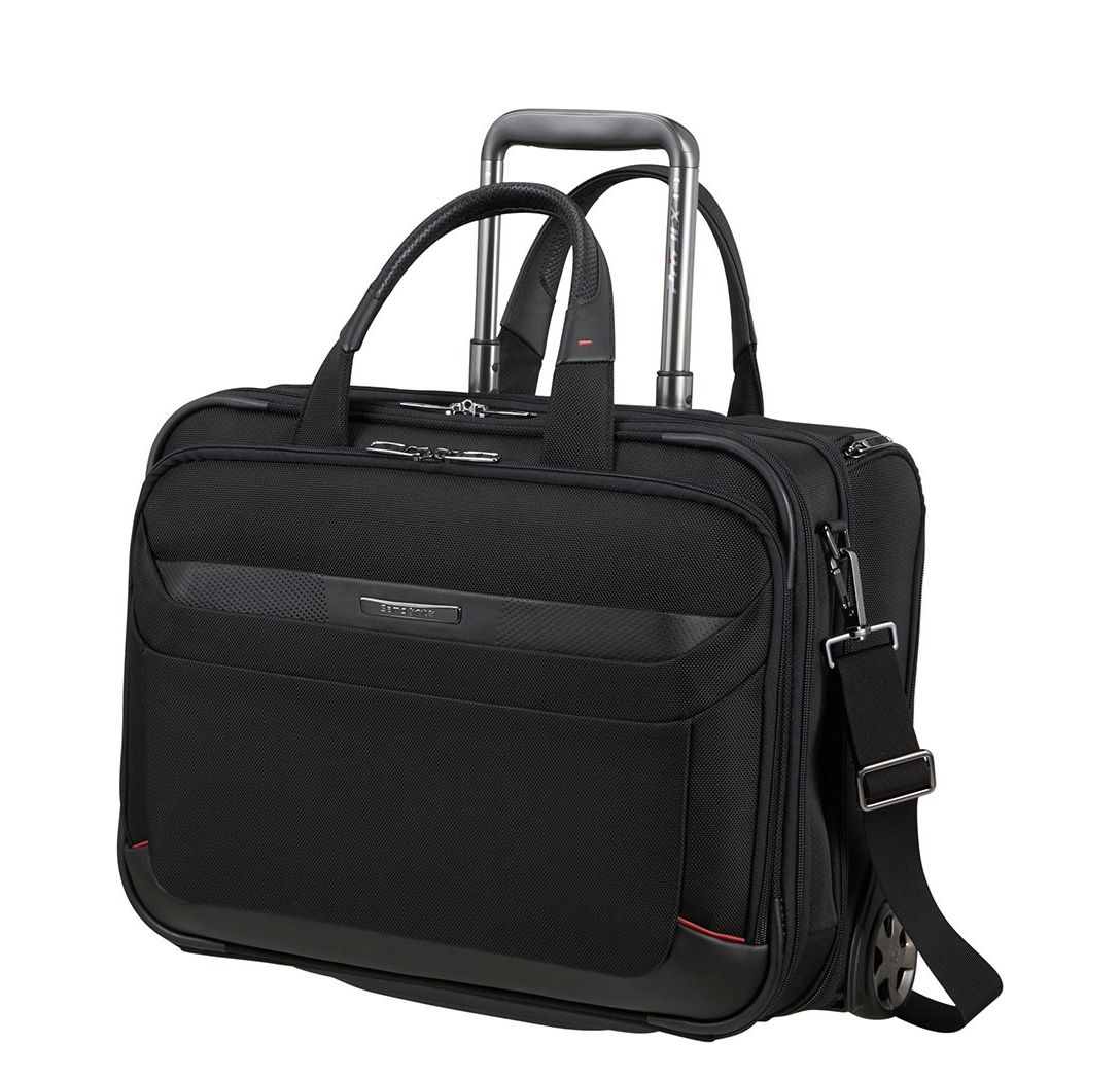 Samsonite Pro-DLX 6 Rolling Tote 15.6" black