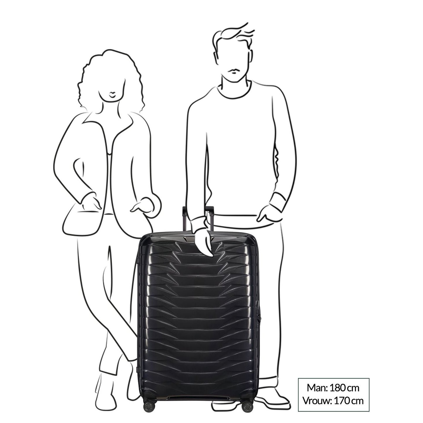 Samsonite Proxis Spinner 86 matt graphite