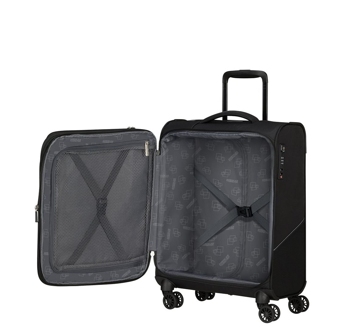 American Tourister Summerride Spinner S Exp black