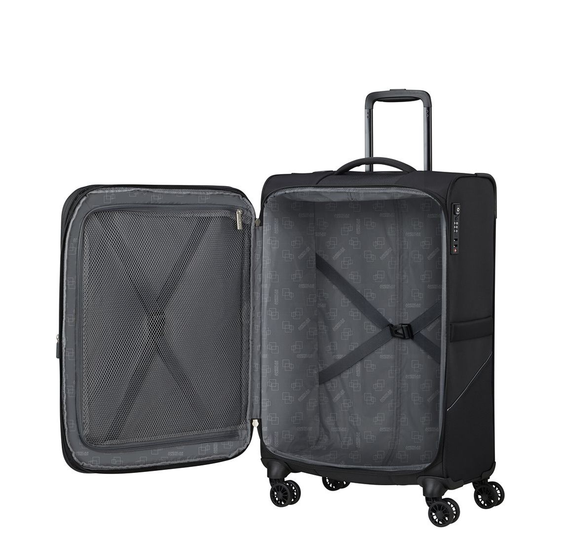 American Tourister Summerride Spinner M Exp black