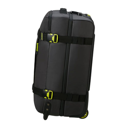 American Tourister Urban Track Duffle/Wheels S Coated black/lime