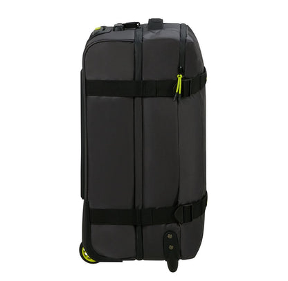 American Tourister Urban Track Duffle/Wheels S Coated black/lime