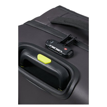 American Tourister Urban Track Duffle/Wheels S Coated black/lime