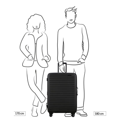 Samsonite Restackd Spinner 75 EXP black