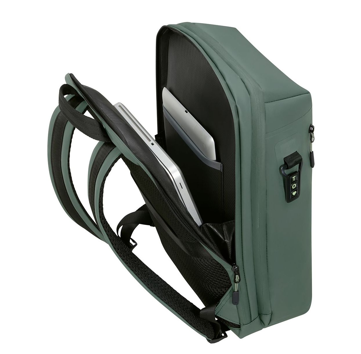 Samsonite Coatify Biz Backpack 15.6" green