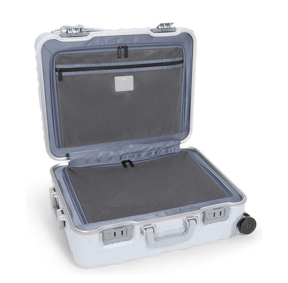 TUMI 19 Degree Frame Contl 4 Whl C/O pearl grey texture