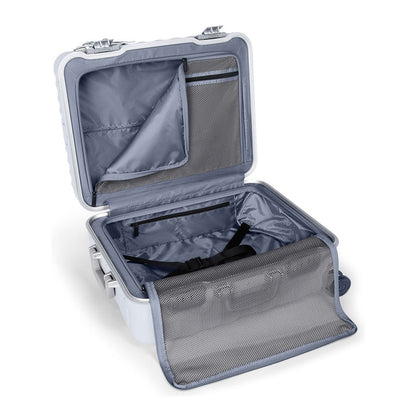 TUMI 19 Degree Frame Contl 4 Whl C/O pearl grey texture