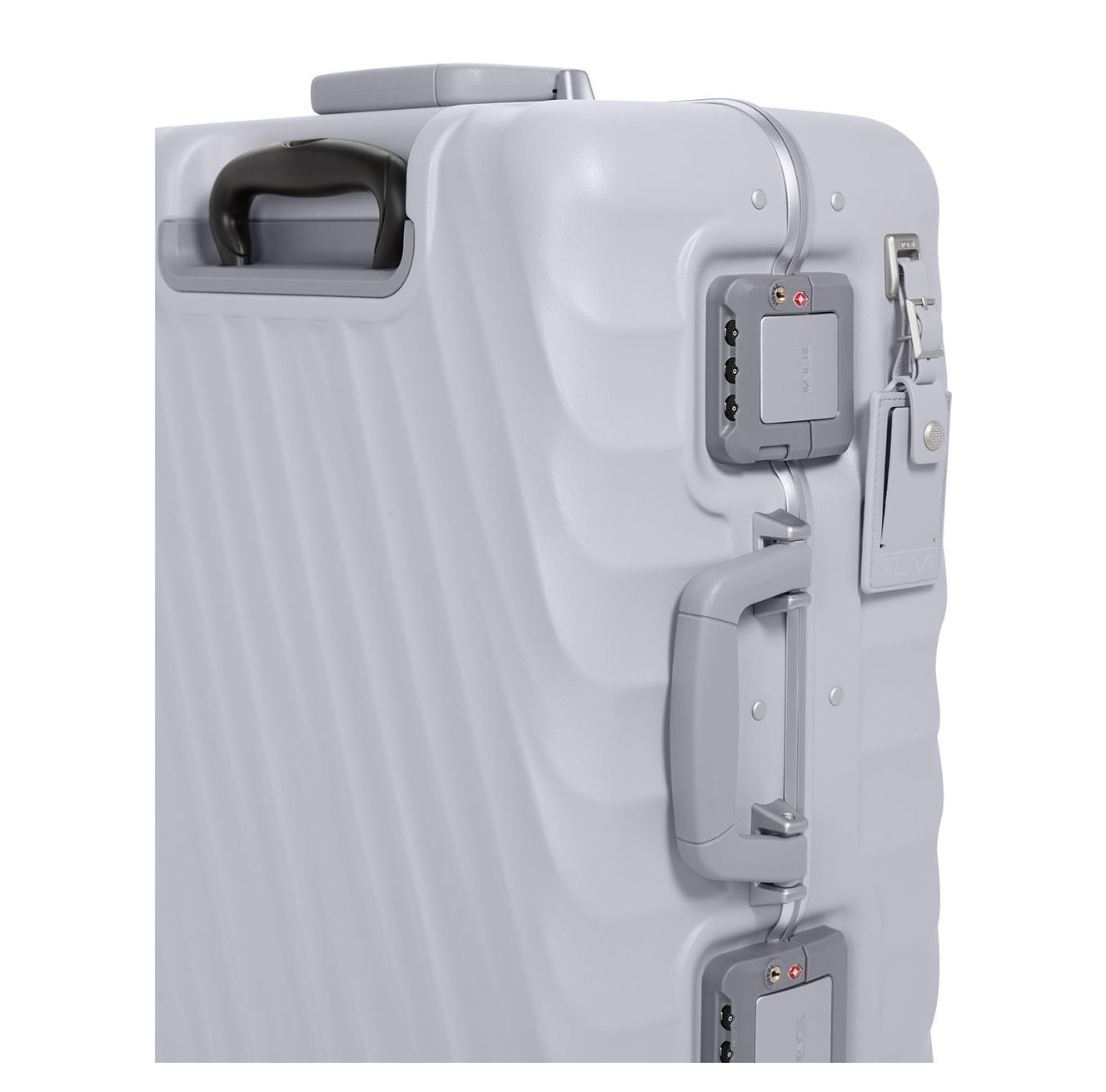 TUMI 19 Degree Frame Contl 4 Whl C/O pearl grey texture