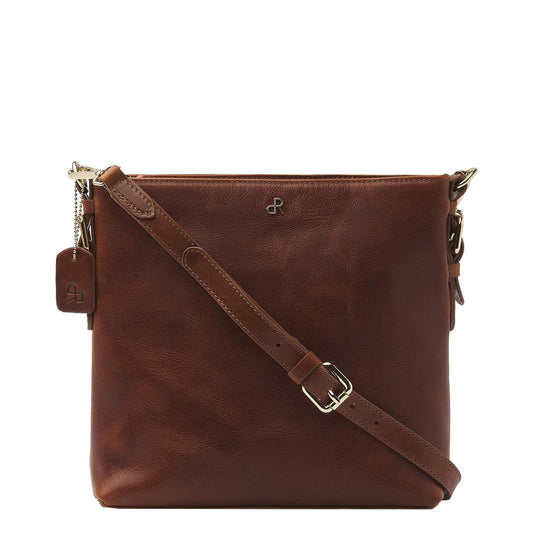 dR Amsterdam Milan Shoulderbag 283703 cognac