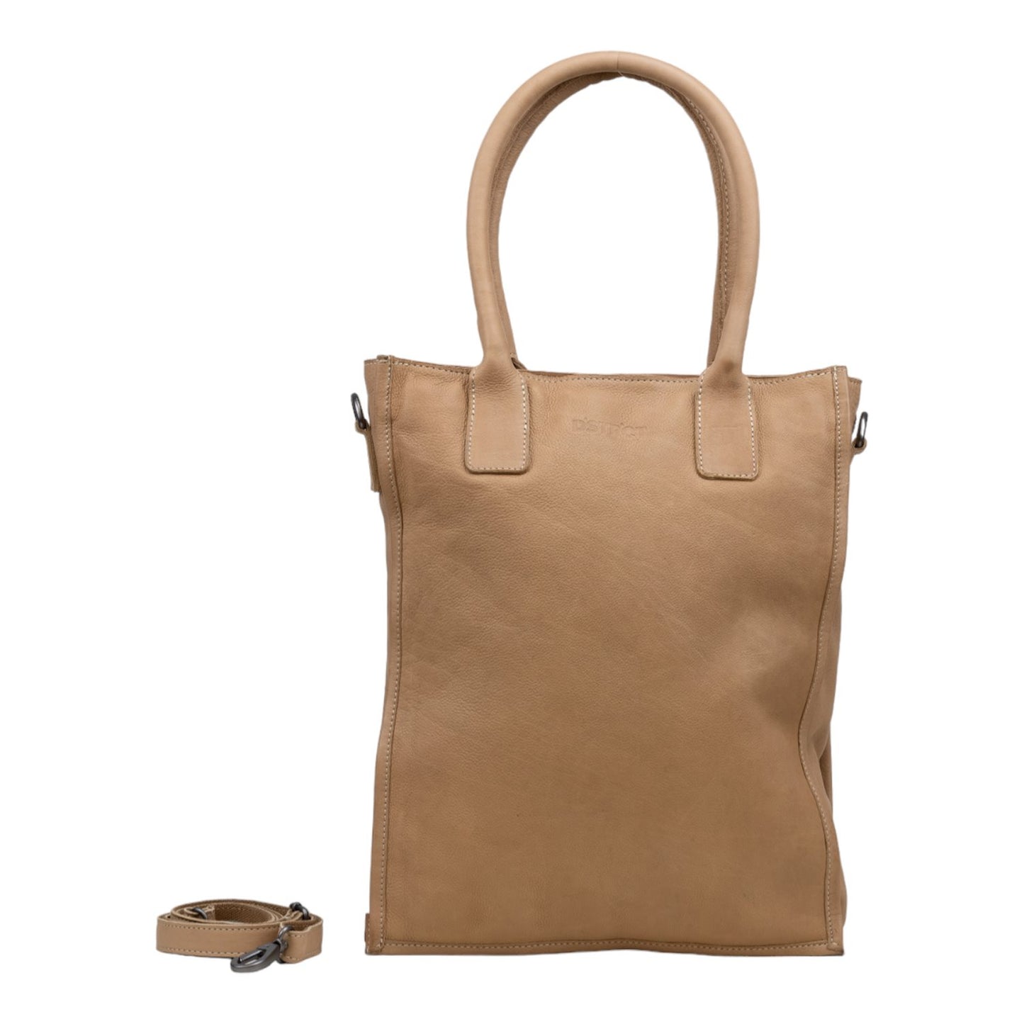 DSTRCT Preston Park A4 Shopper Laptop Bag beige