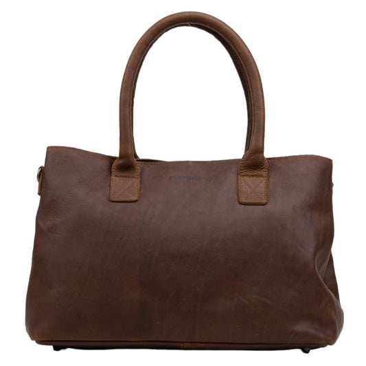 DSTRCT Preston Park A4 Handbag cognac