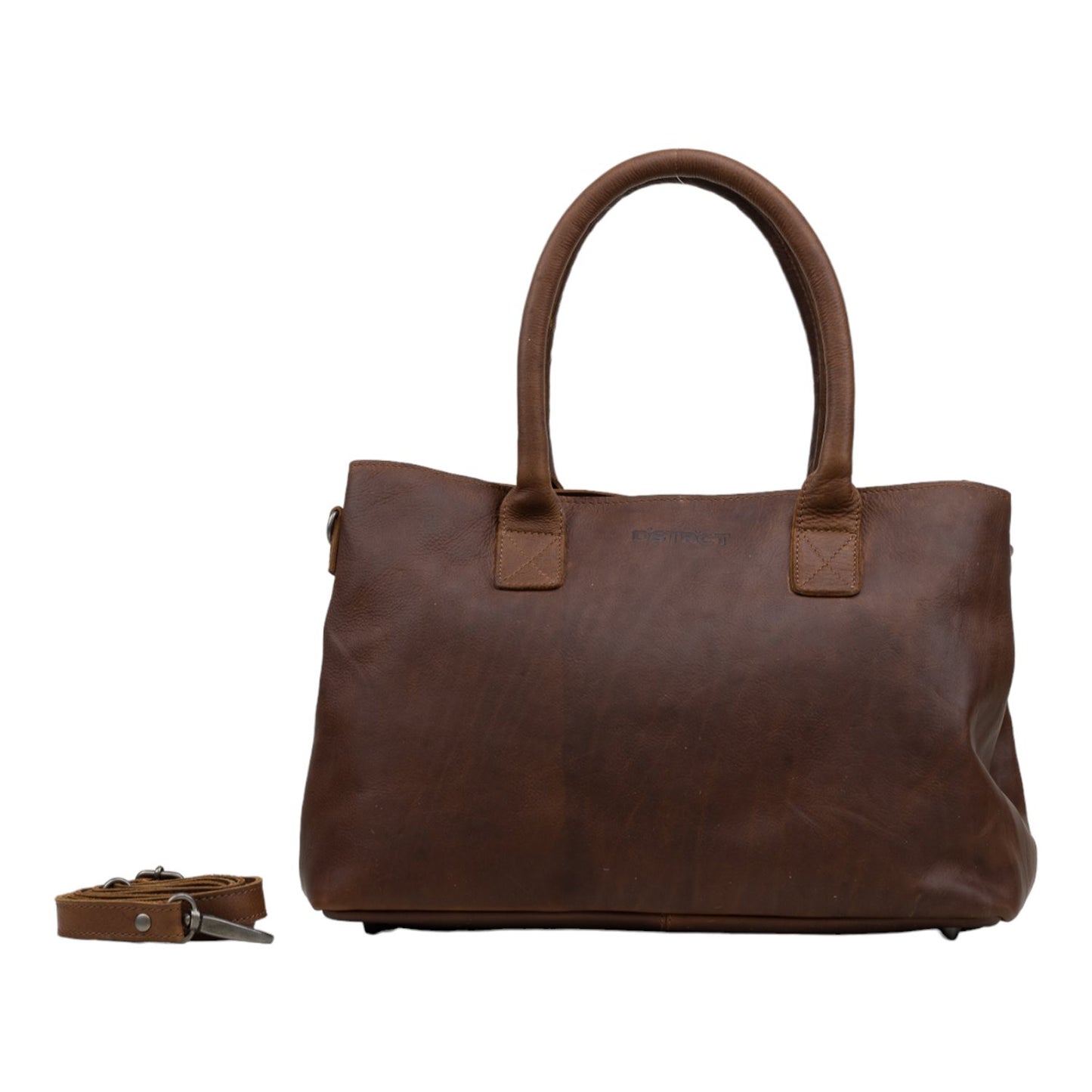 DSTRCT Preston Park A4 Handbag cognac