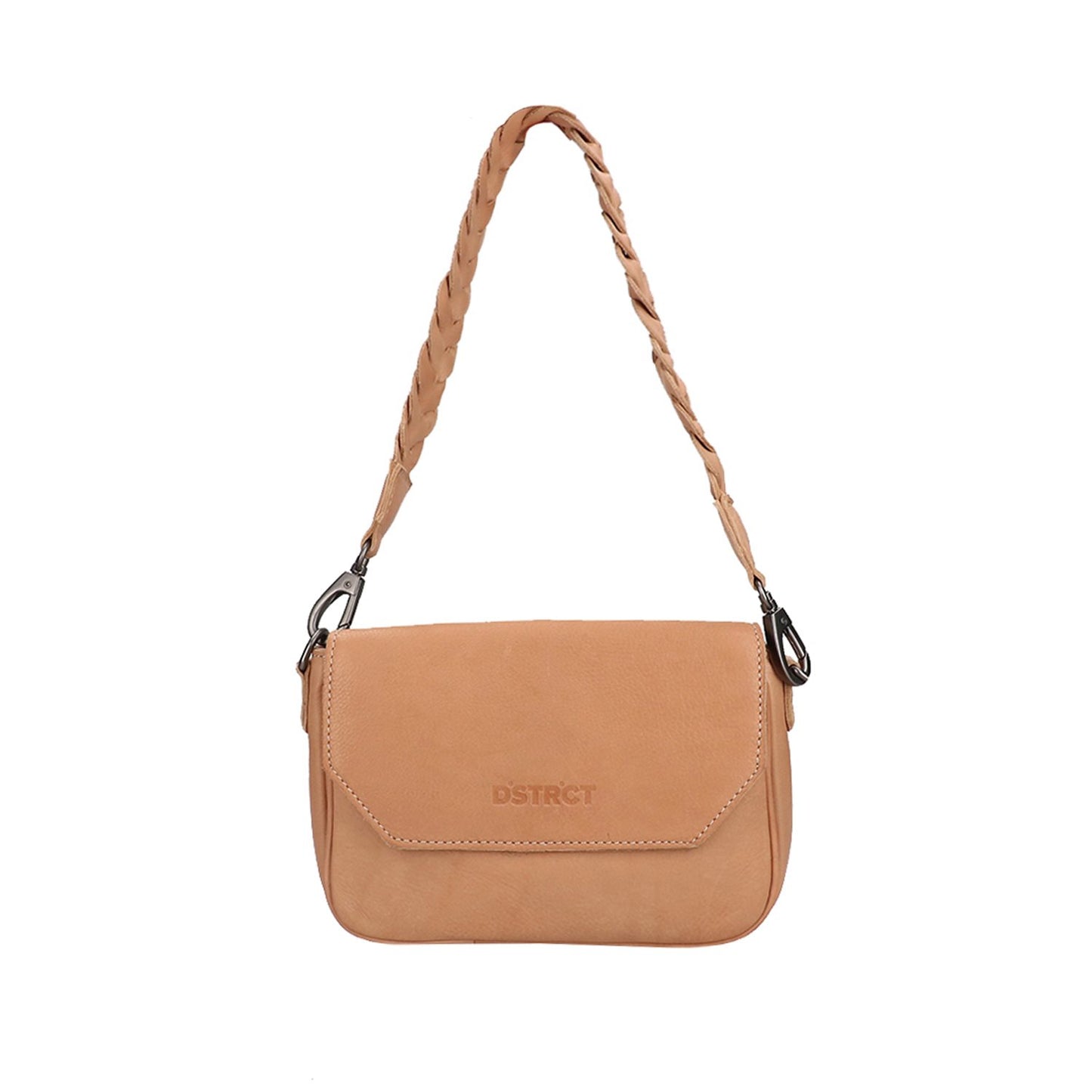 DSTRCT Preston Park Shoulder Bag Flap Bag M beige