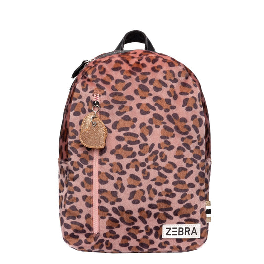 Zebra Trends Girls Rugzak M Soft Leo pink