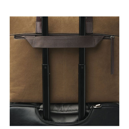 Castelijn & Beerens Nubuck Schoudertas 15.6" RFID taupe