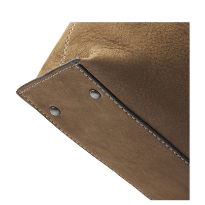 Castelijn & Beerens Nubuck Schoudertas 15.6" RFID taupe