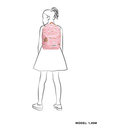 Zebra Trends Girls Rugzak M Unicorn Love pink