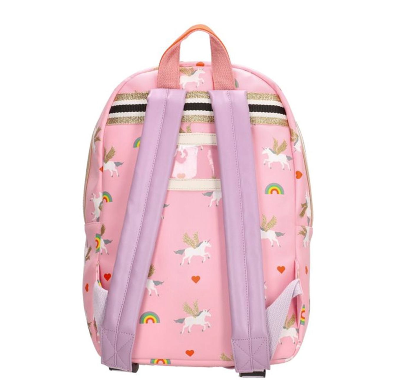 Zebra Trends Girls Rugzak M Unicorn Love pink