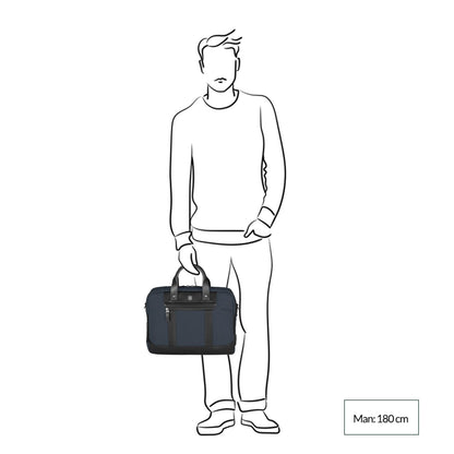 Victorinox Architecture Urban2 Briefcase melange blue/black