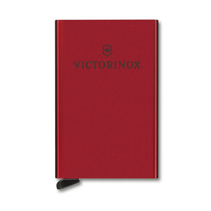 Victorinox Altius Secrid Leather Card Wallet victorinox red