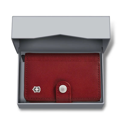 Victorinox Altius Secrid Leather Card Wallet victorinox red