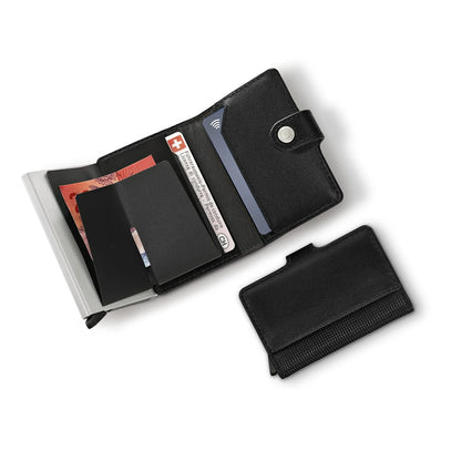 Victorinox Altius Secrid Leather Card Wallet black
