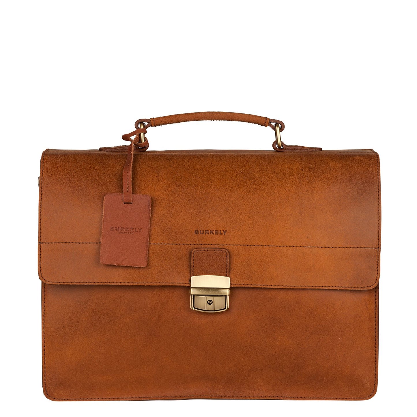 Burkely Vintage Dean Briefcase cognac