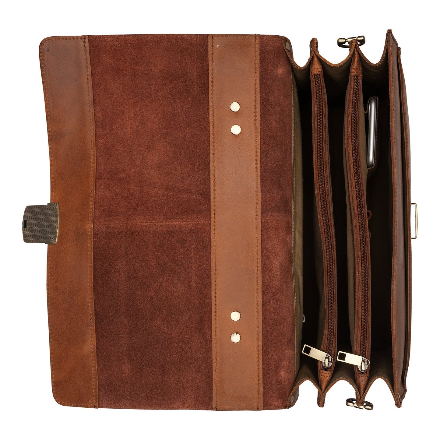 Burkely Vintage Dean Briefcase cognac