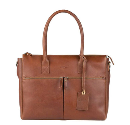 Burkely Vintage Valerie Laptop Bag 15" cognac