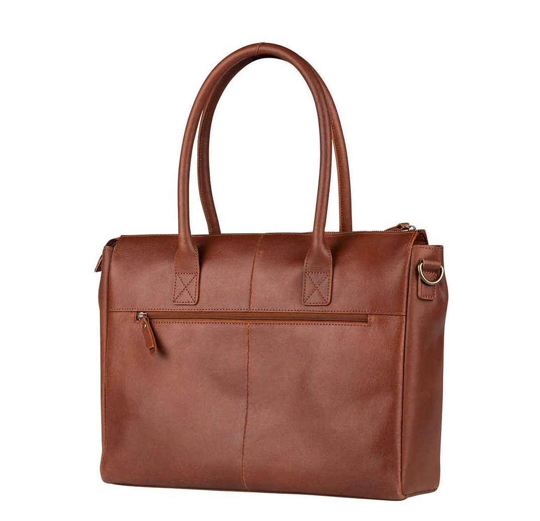 Burkely Vintage Valerie Laptop Bag 15" cognac