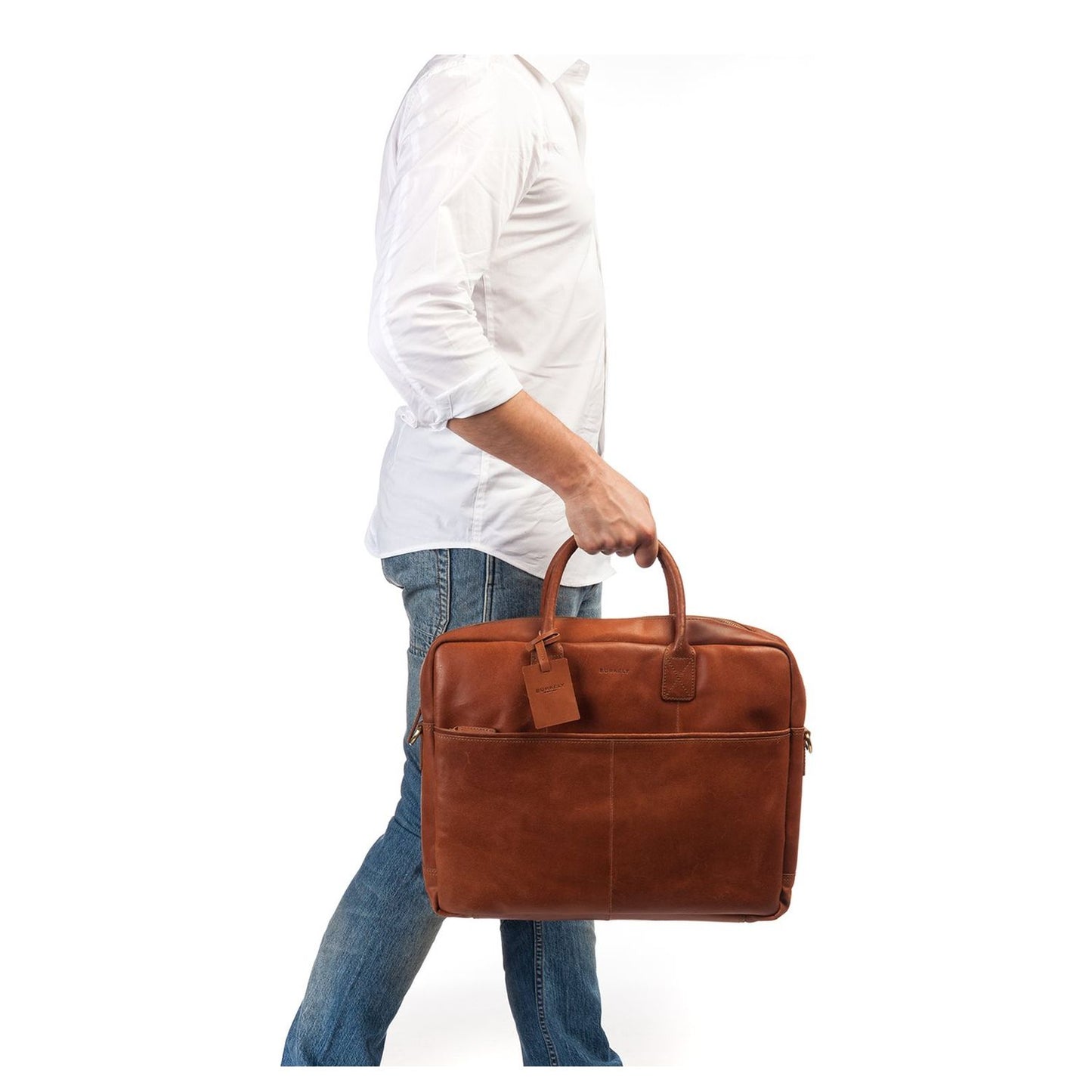 Burkely Vintage Max Worker 17.3" cognac