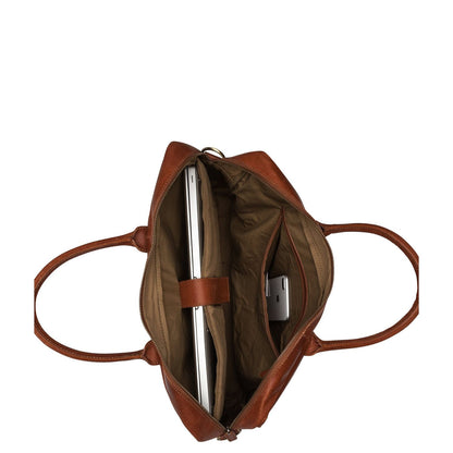 Burkely Vintage Max Worker 17.3" cognac