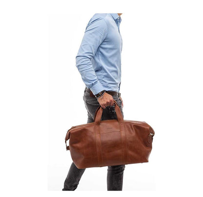 Burkely Vintage Sem Weekender cognac