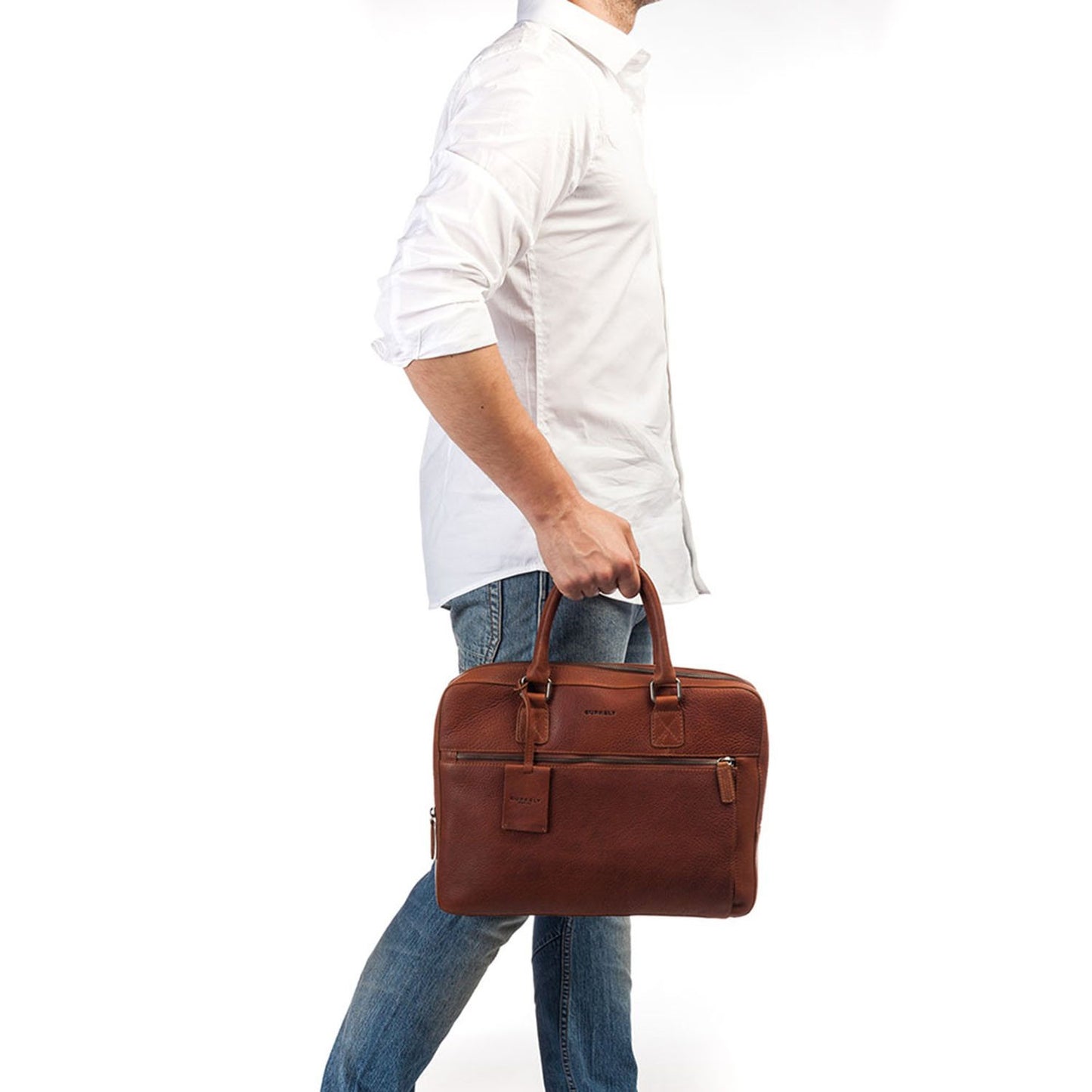 Burkely Antique Avery Laptopbag 13.3'' cognac