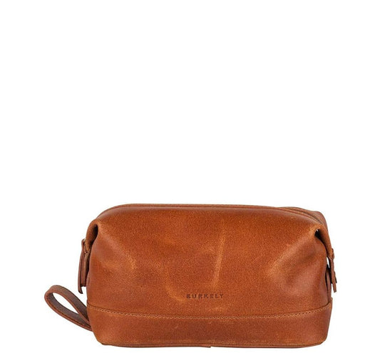 Burkely Vintage Riley Toiletry Bag cognac